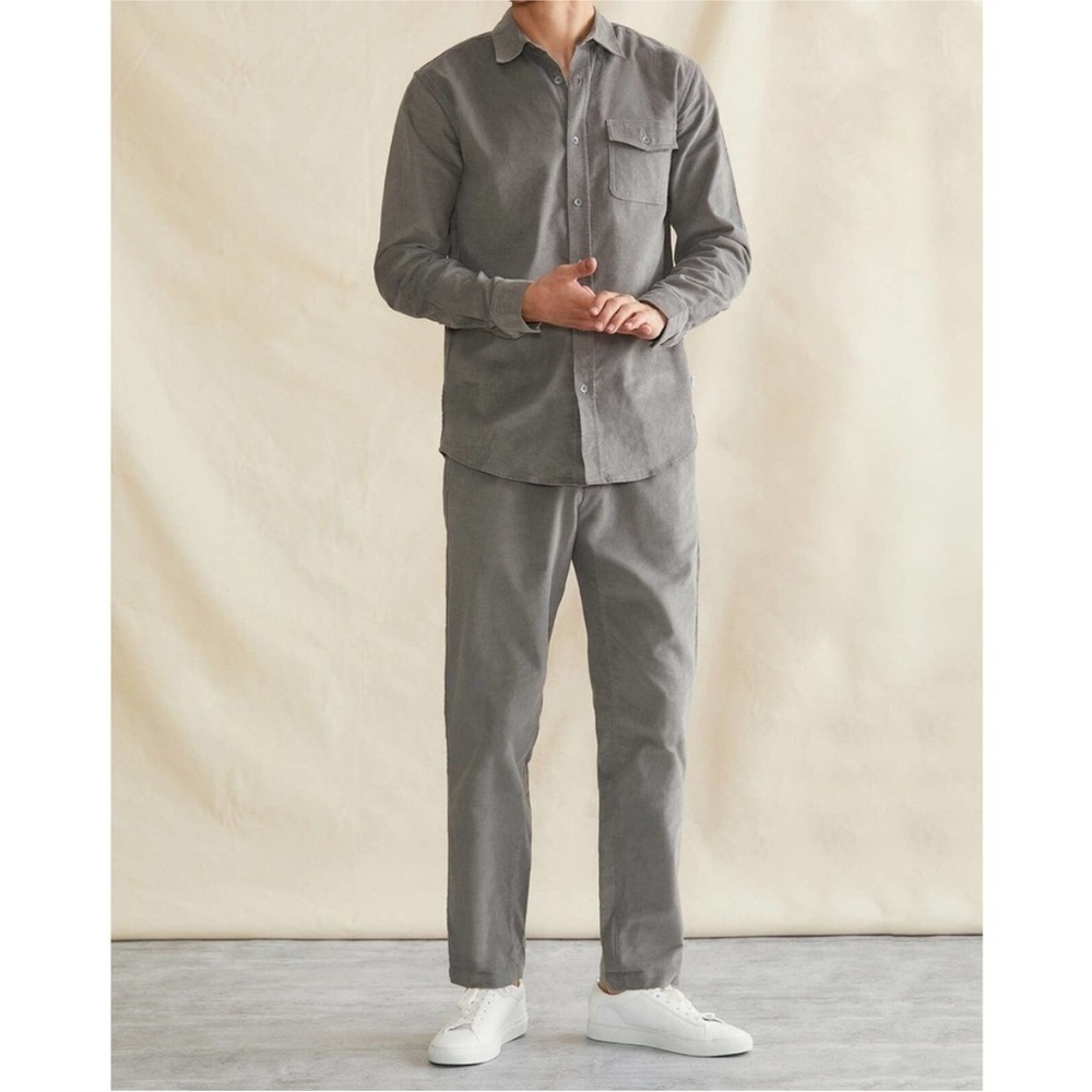 Onia Corduroy Pull On Flat Front Pants Mens Size Medium